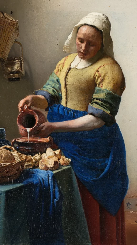Who is the artist behind “The Milkmaid”?